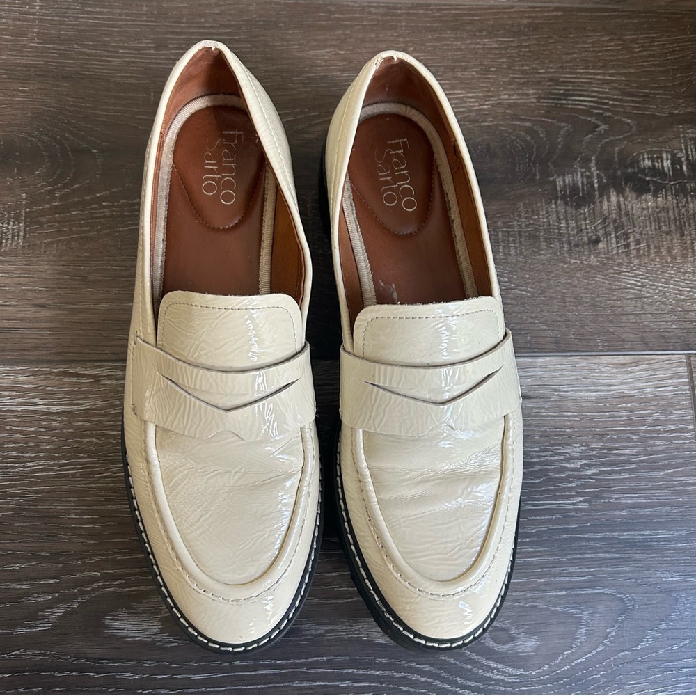 Franco Sarto Balin Lug Sole Chunky Loafer Size 9.5 - Picture 4 of 14